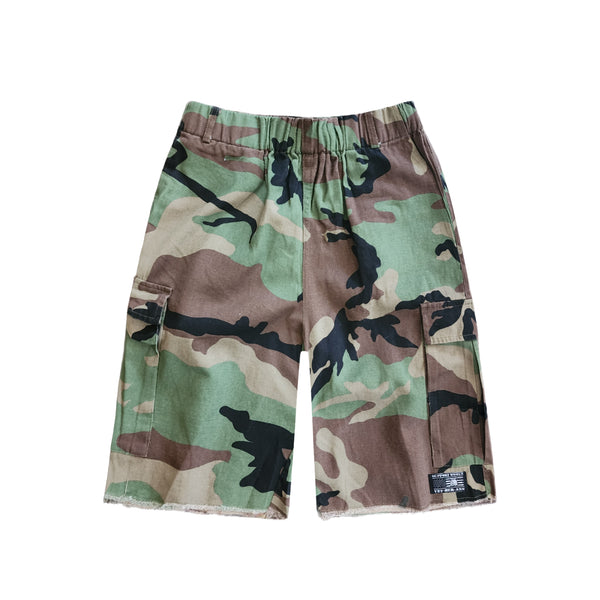 Camouflage Cargo Shorts