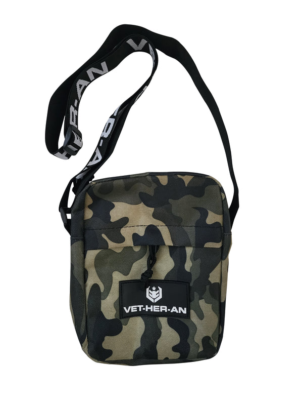 Vet-her-an Camo Crossbody Bag